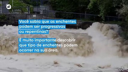 Inundações: Medidas de prevenção