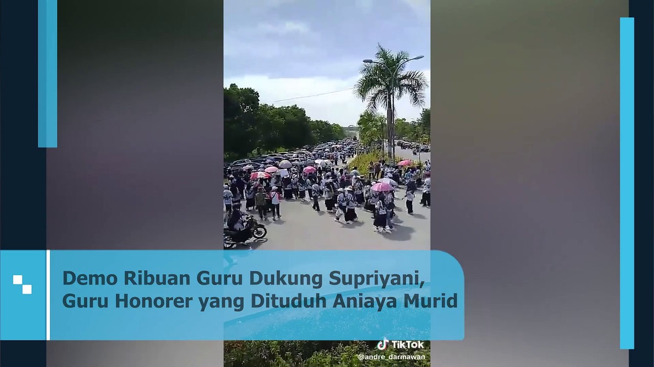 Demo Ribuan Guru Dukung Supriyani, Guru Honorer yang Dituduh Aniaya Murid