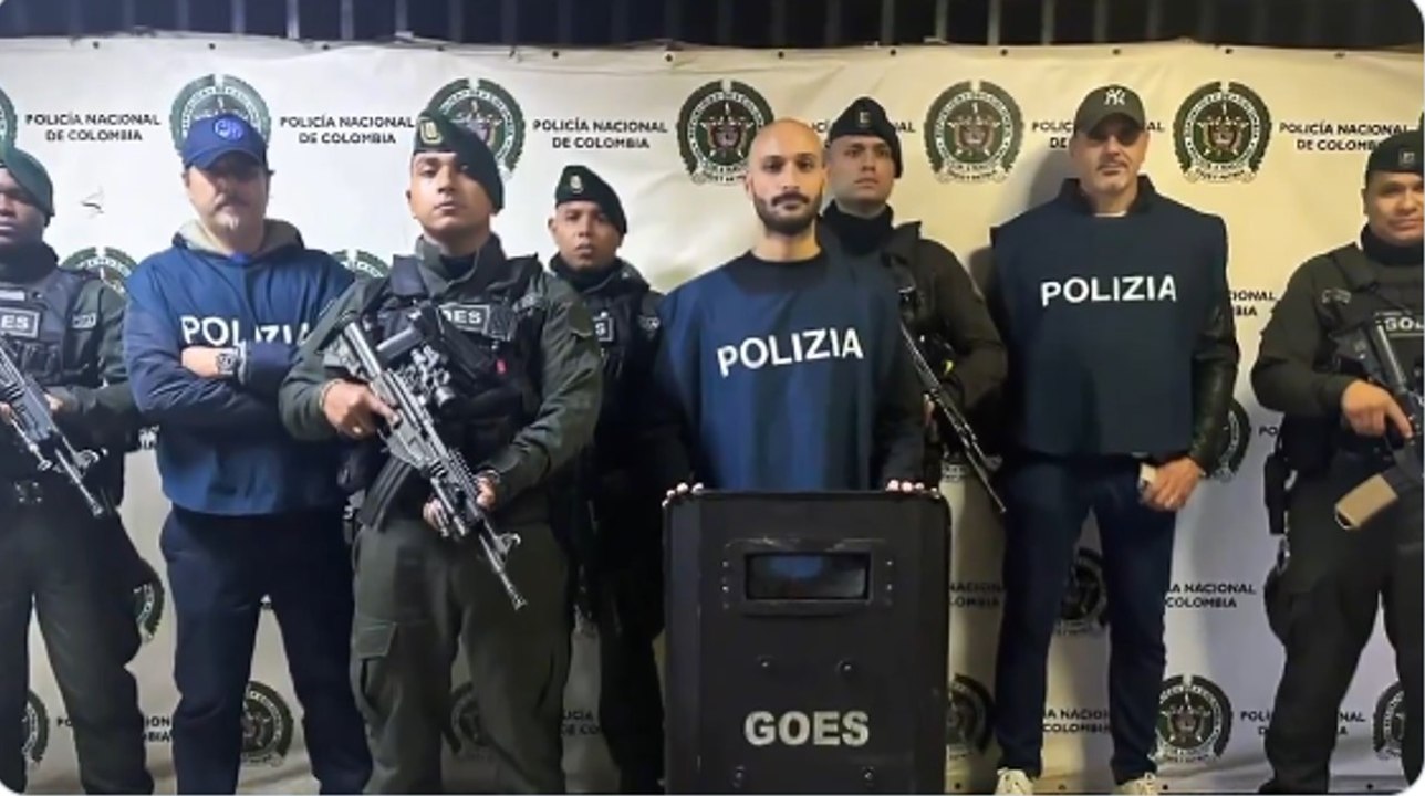 Así fue la captura de "Luigi Belvedere" en Medellín