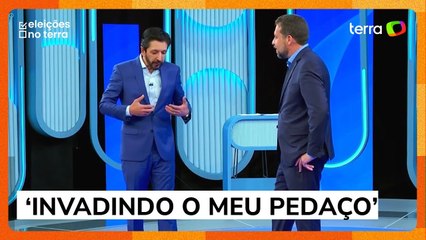 Nunes reclama que Boulos está 'invadindo' seu espaço, e deputado responde: 'Está engraçadinho hoje'