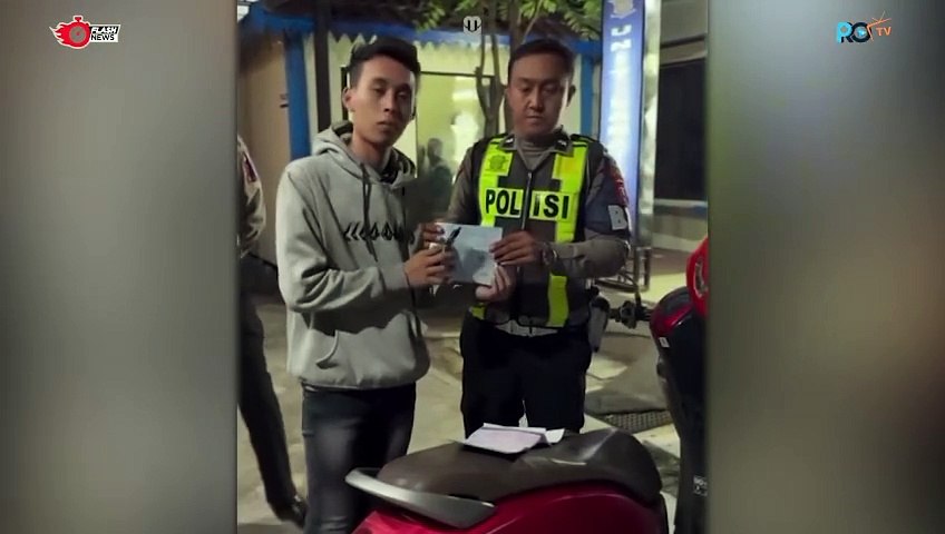 Motor Viral Berhasil Diamankan