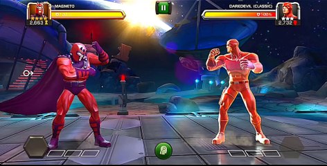 magneto Vs daredevil Amazing Fighting video 