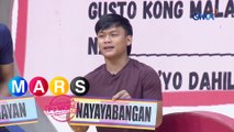 Ano ang masasabi ni Buboy Villar sa mga taong mayayabang? | Mars Pa More