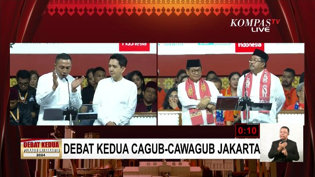 [FULL] Tanya Jawab Ridwan Kamil, Dharma & Pramono soal Ekonomi-Kesejahteraan Warga Jakarta di Debat