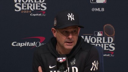 Yankees manager Boone defiant despite being 2-0 down in the World Series: 'We won't flinch'