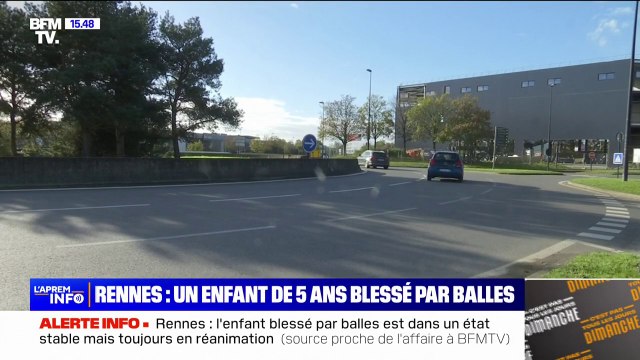 Enfant de 5 ans blessé par balles à Rennes: ce que l'on sait