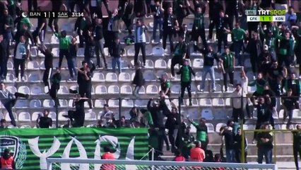 Bandırmaspor:1 - Sakaryaspor: 1 DK.32 Gol Mendy Mamadou  #sakaryaspor #bandırmaspor #tatangalar