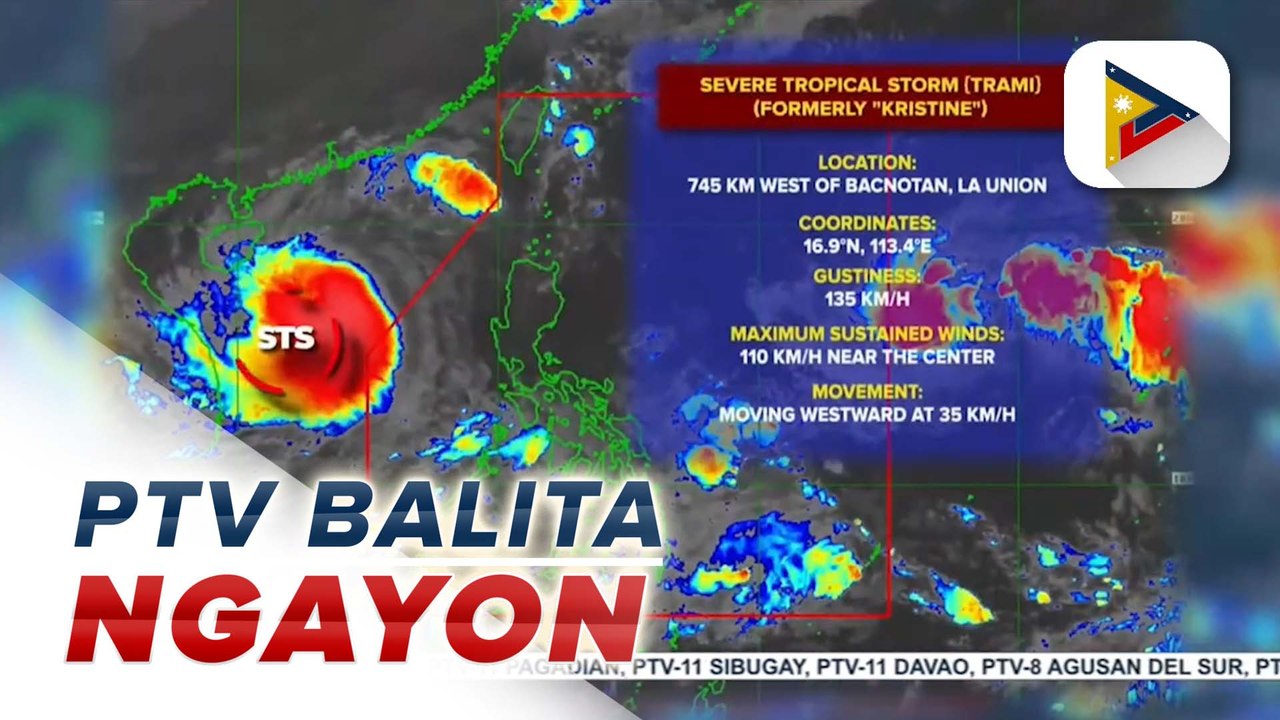STS #KristinePH patuloy sa pagkilos palayo ng PAR pero babalik malapit sa PAR sa Lunes hanggang Miyerkules ayon sa PAGASA