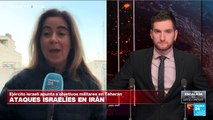 Finaliza noche de bombardeos israelíes contra la infraestructura militar de Irán