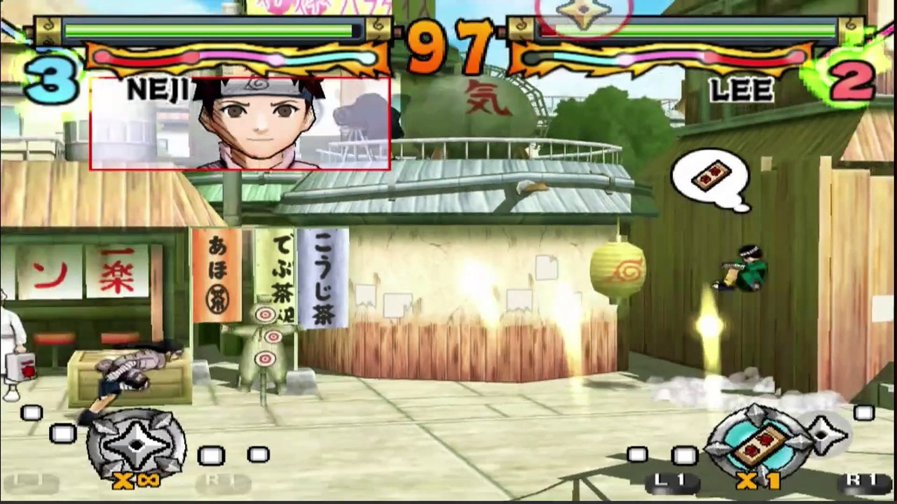 Naruto Ultimate Ninja - 2003 - Saga de NEJI HYUGA  - PS2