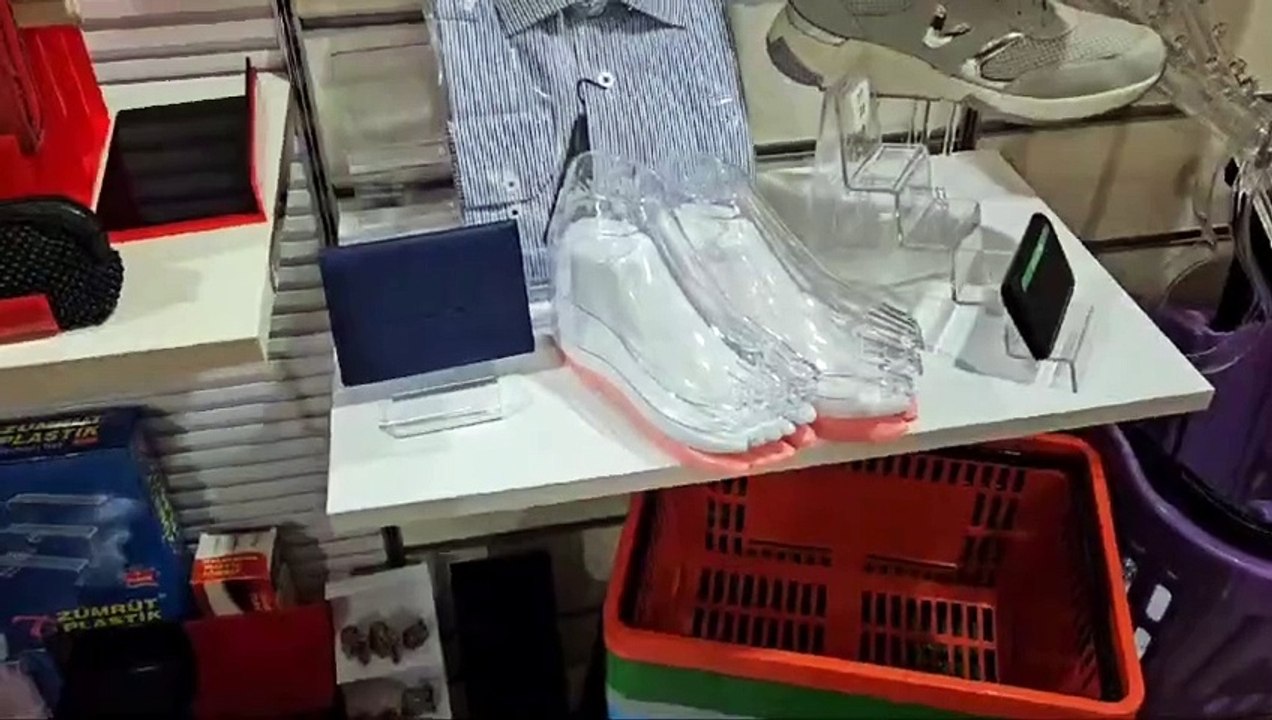 Çorap ve Sandalet Teşhir Standları | Uygun Fiyat, 3 Renk Seçeneği, Üreticiden Hızlı Kargo!