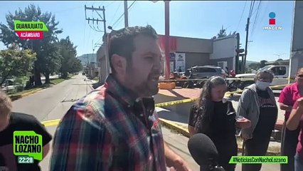 Explosión de coche bomba en Acámbaro, habitante narra lo que vivió