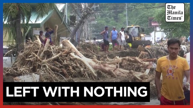 Filipinos devastated after tropical storm wreaks havoc