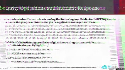 Level Up Your Skills with Comptia Advanced Security Practitioner.