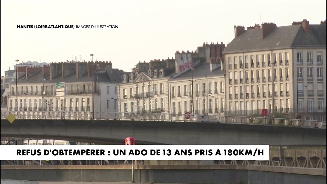 Refus d'obtempérer : un adolescent de 13 ans interpellé après une course-poursuite avec la police sur le périphérique nantais
