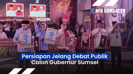 Debat Publik Perdana Calon Gubernur Sumsel Dilaksanakan 27 Oktober 2024, Begini Kata Ketua KPU