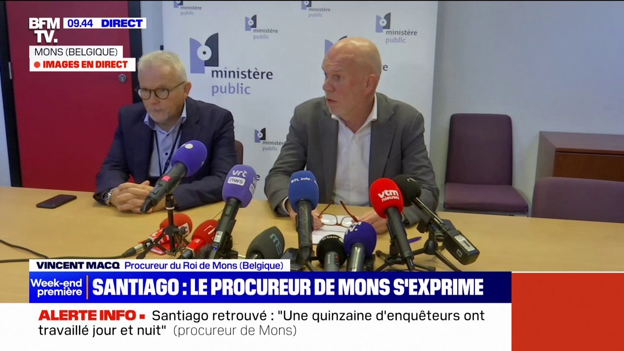 Santiago : "On retrouve un support de carte Sim dans la voiture", détaille le procureur de Mons