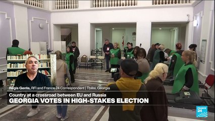Georgia votes in high-stakes election to determine future in EU
