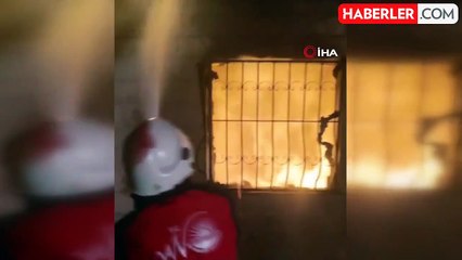 Van'da Çıkan Yangında Bir Ev Kullanılamaz Hale Geldi