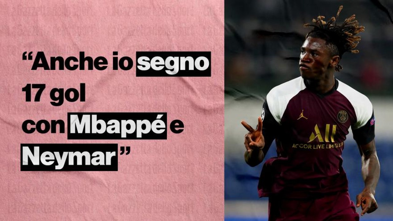 Kean e il tridente con Mbappé e Neymar: "Che lu...