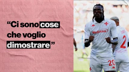 La rinascita di Kean: "A Firenze ho ritrovato il sorriso. Vedrete quello che farò..."