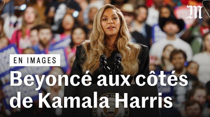 En images : Beyoncé s’affiche aux côtés de Kamala Harris