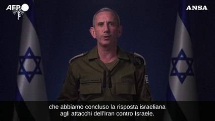 L'esercito israeliano conferma, "attacchi mirati in Iran"