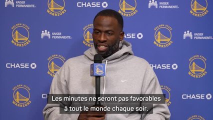 Warriors - Green : “Il n’y a pas de pleurnichards dans ce vestiaire, et ça fait une grosse différence”