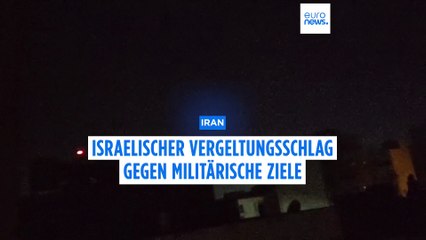 Israelischer Luftangriff auf den Iran