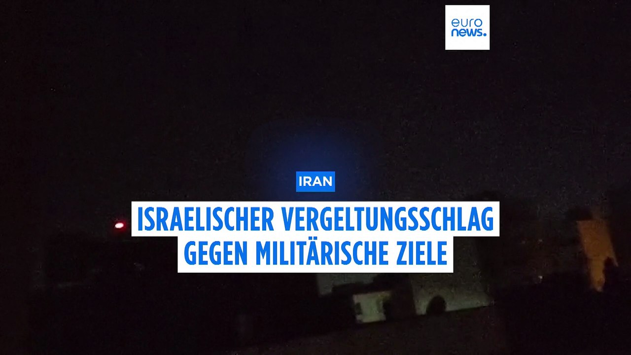 Israelischer Luftangriff auf den Iran