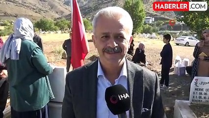 Sason şehitleri Bozkurt ve Araz mezarları başında anıldı