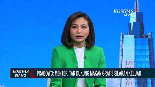 Tegaskan untuk Dukung Program Makan Bergizi Gratis, Ini Kata Presiden Prabowo ke Menteri
