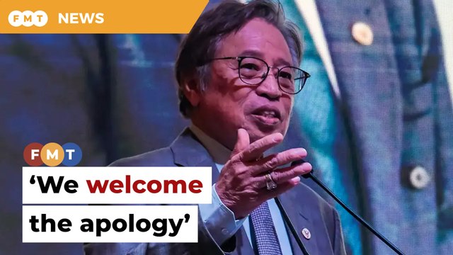 Abang Johari welcomes Najib’s 1MDB apology too