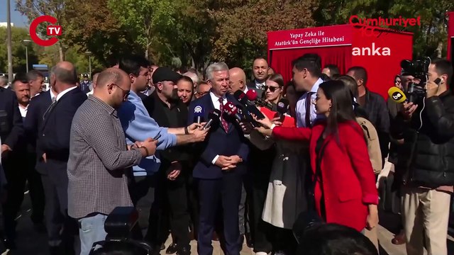 Mansur Yavaş ''Türk milleti her şeyin üzerindedir. Kendi başına, kendi kararıyla kimsenin Türkiye’ye hiçbir şeyi dayatma hakkı yoktur