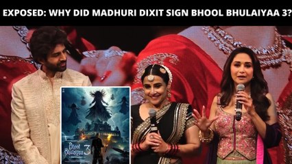 Why Did Madhuri Dixit Sign Bhool Bhulaiyaa 3? | Kartik Aaryan, Vidya Balan & Anees Bazmee