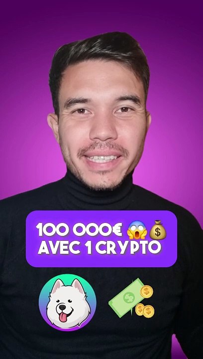 100 000€ avec une crypto 