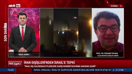 Siyonist rejim, İran’a saldırı düzenledi