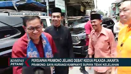 Terlihat Kelelahan di Debat Perdana, Pramono Kurangi Kampanye Jelang Debat Kedua Pilgub Jakarta