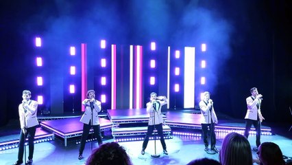 Aberystwyth Arts Centre's Great Hall provided the platform for The Ultimate Boyband Party Show