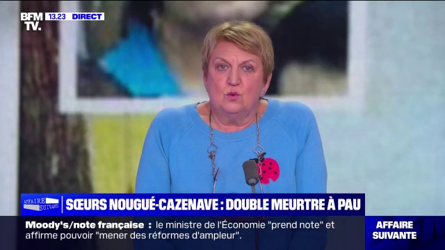 Claudine Albira (nièce des sœurs Nougué-Cazenave): J'ai aperçu le corps de ma tante aînée par terre, avec une mare de sang