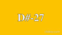 D#-27 Color Classical Piano (Whole Note)