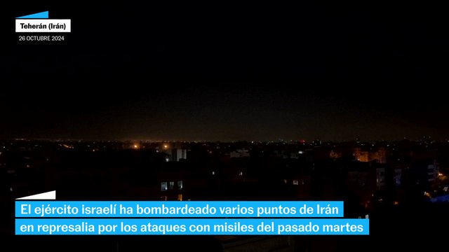Israel bombardea Irán en represalia por el ataque con misiles