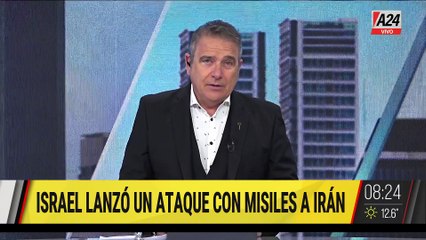  ISRAEL LANZÓ UN ATAQUE CON MISILES A IRÁN