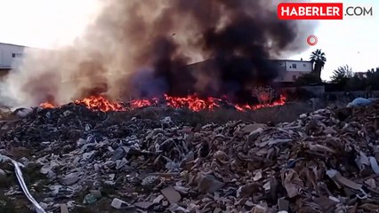 Adana Mobilyacılar Sitesinde Yangın