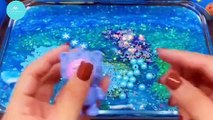 Papa pig ASMR Slime Mixing with Glitter and Shimmer