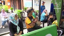 Futra Ghani curahkan pengalaman dan pengetahuan kepada peserta Klinik Sepak Takraw