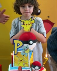 La fiesta cumpleaños de Felipe Ponce de León. el hijo más chico de Florencia Peña