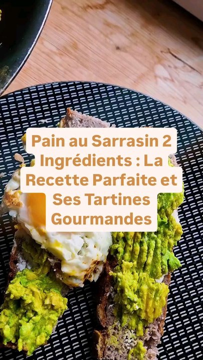 Pain au sarrasin super super simple