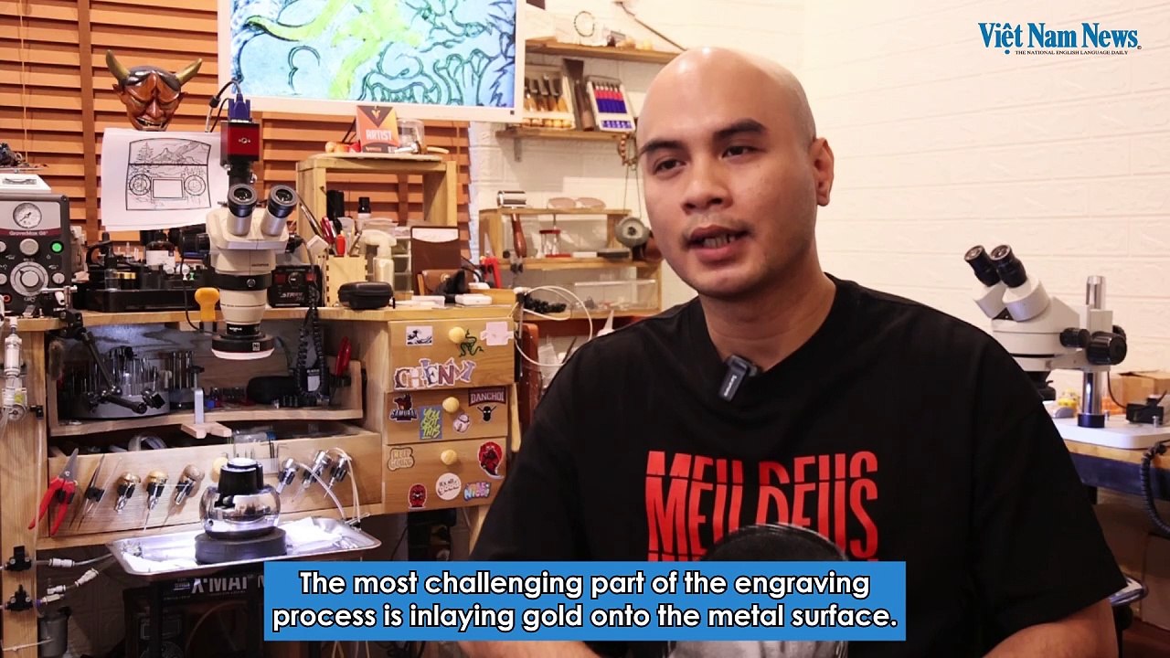 Vietnam News | Carver’s intricate engraved watches showcase Vietnamese Culture