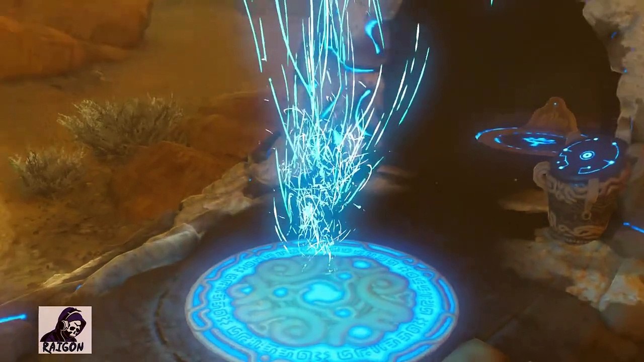 Epreuve du desert Ancien château d’edal sud Labyrinthe Sanctuaire dira’ma Zelda Breath of the wild BOTW